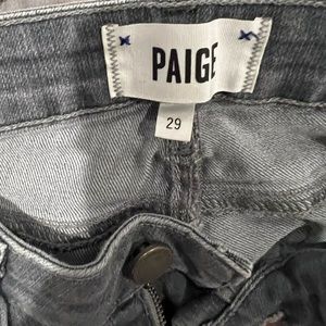 Paige grey denim jeans